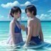 穿搭编辑林夏夏头像，专注泳装与海岛旅行穿搭内容创作
